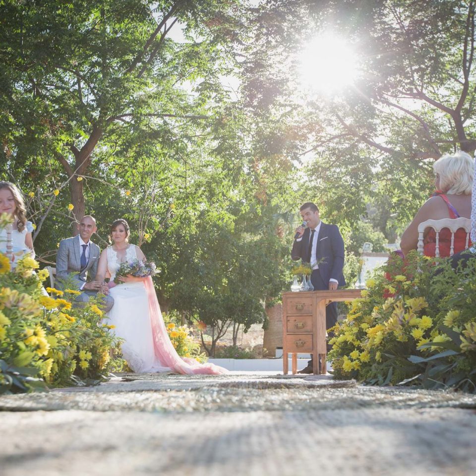 Ceremonia civil boda rural