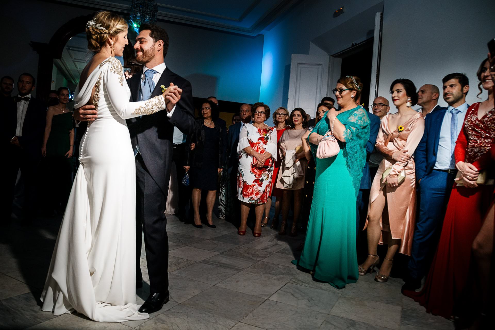 Baile de novios boda en Hacienda Nadales Málaga