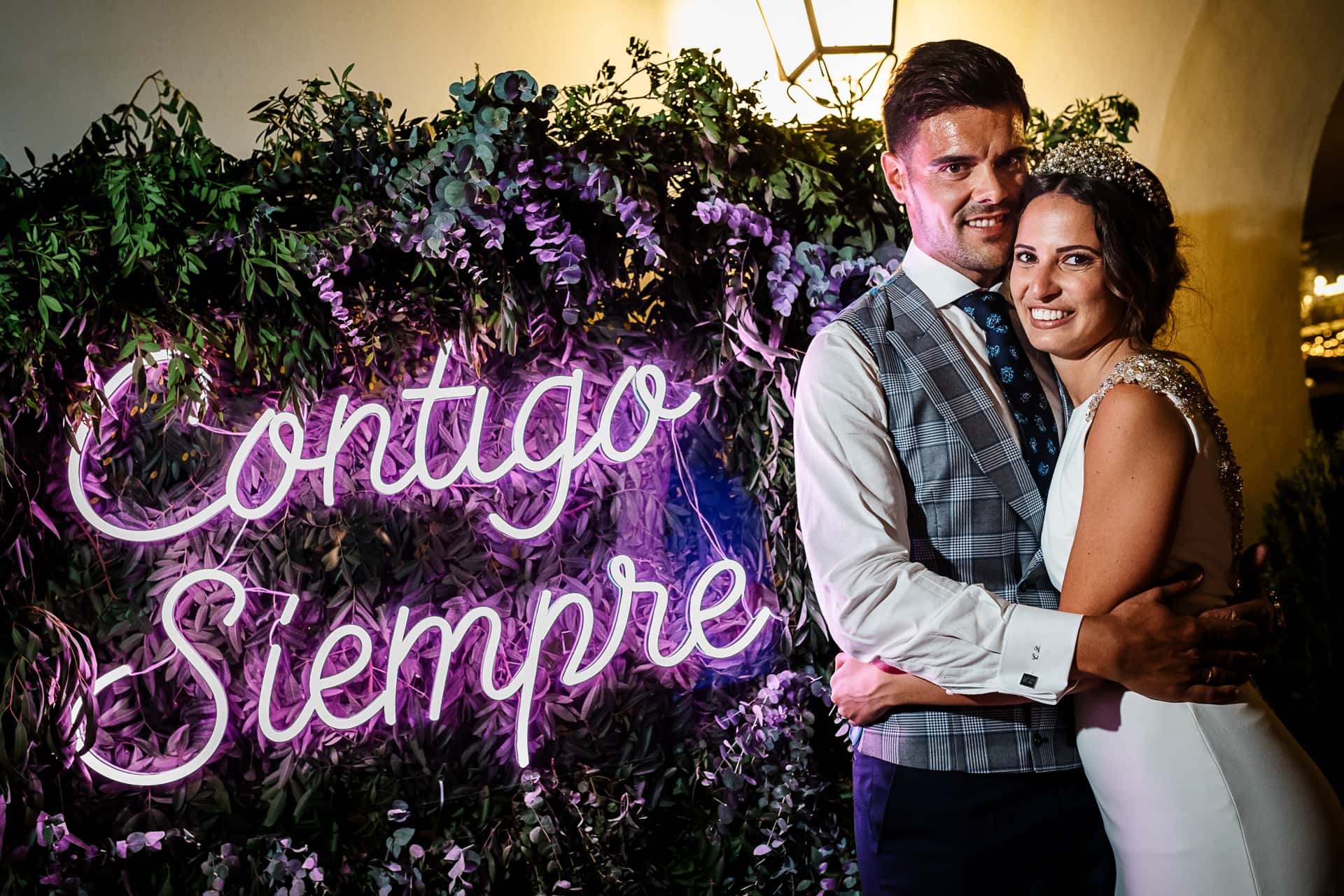 Barra Libre de boda en la terraza de Cortijo Bravo en Málaga